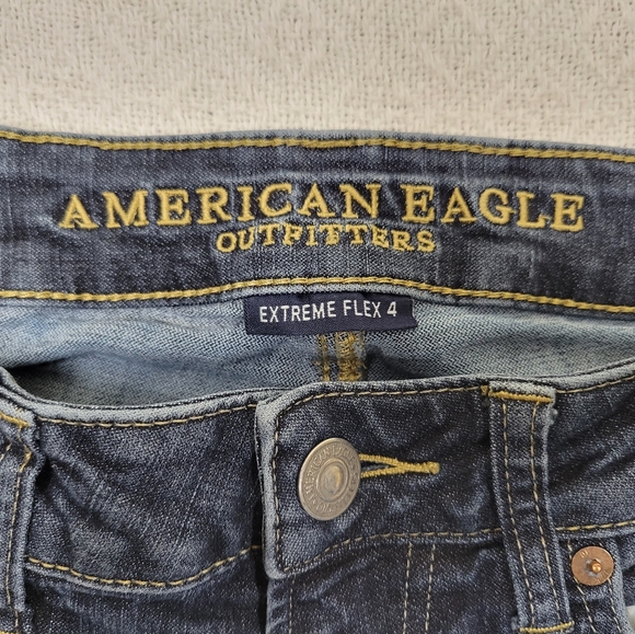 Men's American Eagle Outfitters Extreme Flex 4 Original Straight Jeans - Picture 6 of 16